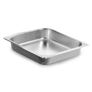 Cuba Inox Gastronômica 1/2 Profundidade 2 cm - Ke Home