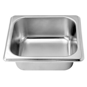 Cuba Inox Gastronômica 1/6 profundidade 6 cm - Ke Home