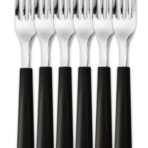 Kit garfos 6 peças Linha São Paulo Preto - Ke Home