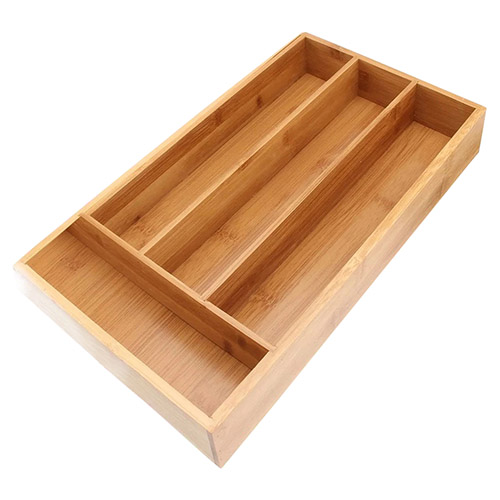 Organizador de Gavetas em Bambu - Organiz