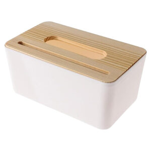 Suporte para Papel Toalha em Bambu - Organiz