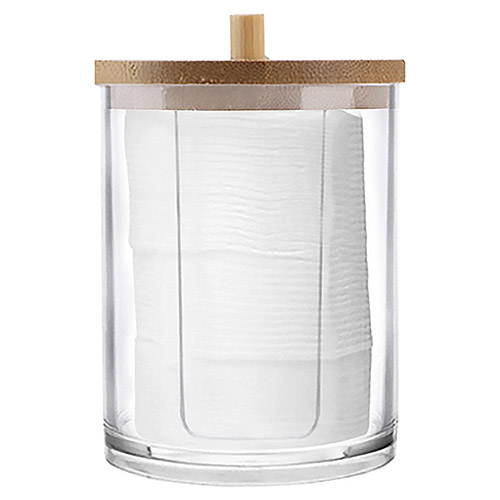 Porta Algodão Pequeno com Tampa - Organiz