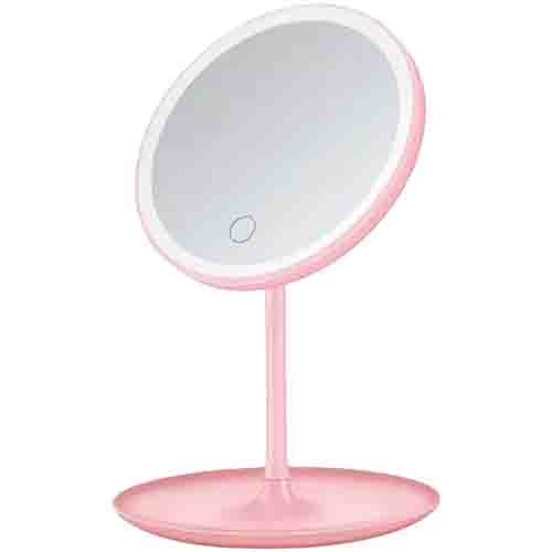 Espelho de Mesa Shimmer com Luz Recarregável - Organiz