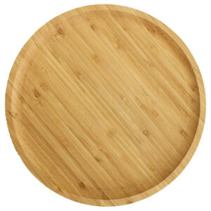 Bandeja Redonda em Bambu - Ke Home