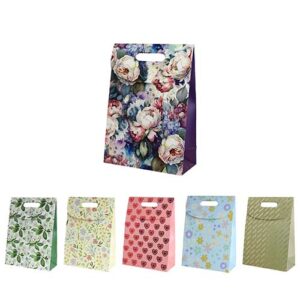 Sacola para Presente Flores 19 x 27 x 9 cm - Organiz