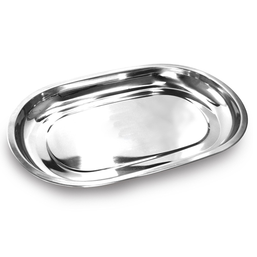 Baixela Oval Inox GG 40 cm - Ke Home