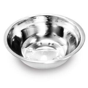 Tigela Redonda Inox em Inox 18 cm - Ke Home