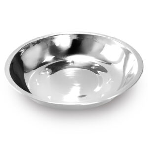 Prato Redondo Inox 18 cm - Ke Home