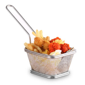 Cesta para Servir em Inox Tamanho M - Ke Home