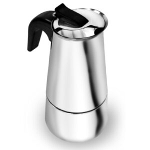 Cafeteira Italiana em Inox Linha Luxo 6 Xícaras - Ke Home