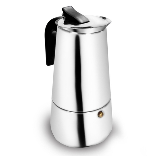 Cafeteira Italiana em Inox Linha Luxo 9 Xícaras - Ke Home