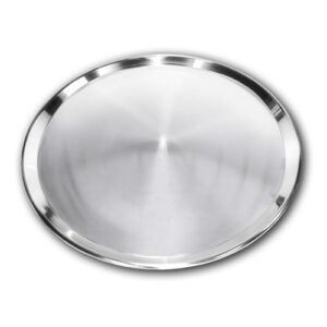Bandeja Redonda Profissional em Inox 36 cm - Ke Home