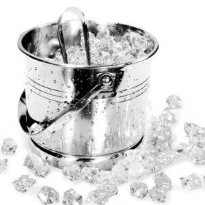 Balde de Gelo Inox com Pegador - Ke Home