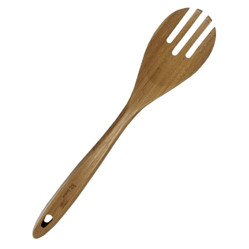 Garfo de Servir em Bambu Linha Luxo - Ke Home