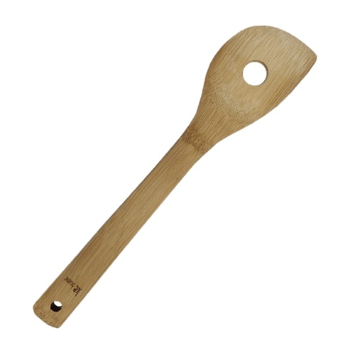 Espátula Vazada Pão Duro em Bambu Linha Ásia - Ke Home
