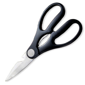 Tesoura Multiuso com Quebra Nozes e Abridor 20 cm - Ke Home