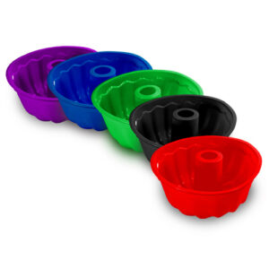 Forma de Silicone para Bolo com Furo no Meio - Ke Home