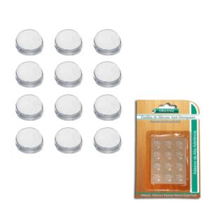 Pastilhas de Silicone Antiderrapante 12 peças 1