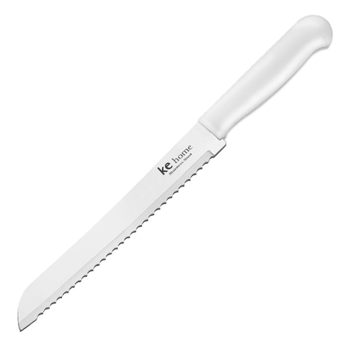 Faca de Pão Inox 8" inha White - Ke Home