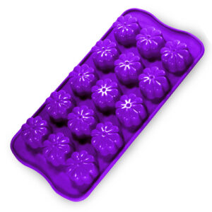 Forma de Silicone para Bombons Flores - Ke Home