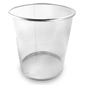 Lixeira Aramada Média Prata 26