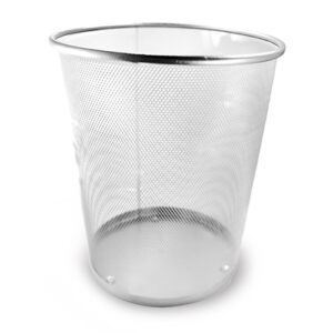 Lixeira Aramada Média Prata 29