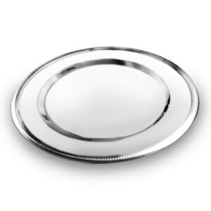 Prato Sousplat Inox 33 cm - Ke Home