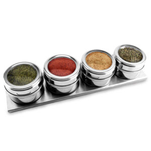 Jogo Porta Condimentos Magnéticos 5 peças - Ke Home