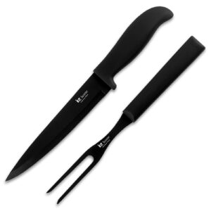 Jogo Inox Color 2 peças Faca e Garfo - Ke Home