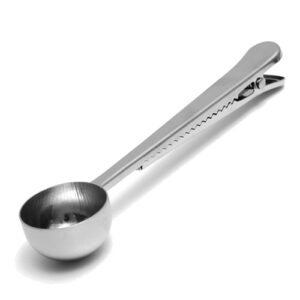 Prendedor com Medidor para café Inox - Ke Home