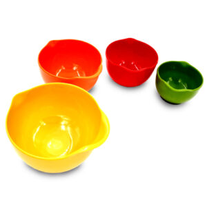Jogo de Tigelas de Plástico Medidoras 4 peças - Ke Home