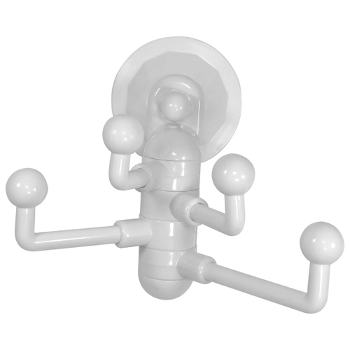 Gancho de Plástico Multiuso com 4 Braços 19