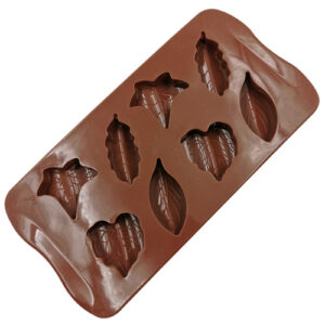 Forma para Bombom Folhas em Silicone - Ke Home