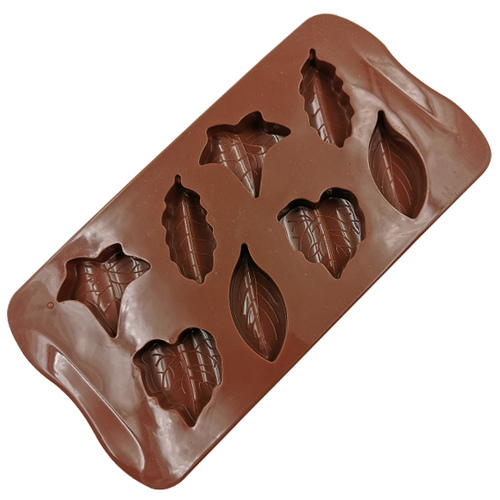 Forma para Bombom Folhas em Silicone - Ke Home