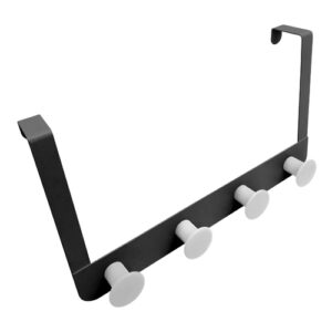 Cabideiro de Porta  em Metal com 4 Pinos 35 x 20 cm - Organiz