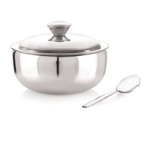 Açucareiro com Colher em Inox - Ke Home