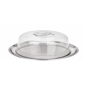 Porta Bolos em Inox com Tampa - Ke Home