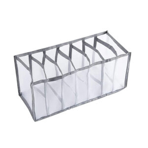 Oraganizador de Roupa Intima Cinza 32 x 12 x 12 cm - Organiz