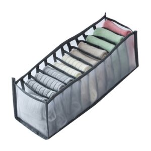 Oraganizador de Roupa Intima Preto 32 x 12 x 12 cm - Organiz