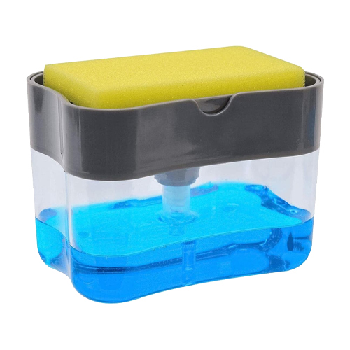 Dispenser de Detregente com Esponja - Ke Home