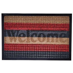Tapete de Porta Antiderrapante Welcome 40 x 60 cm - Organiz