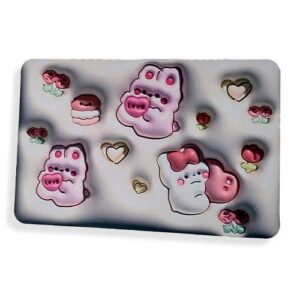 Tapete para Banheiro 3D Cartoon 38 x 58 cm - Organiz