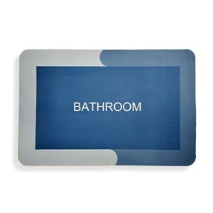 Tapete para Banheiro Antiderrapante 38 x 58 cm - Organiz