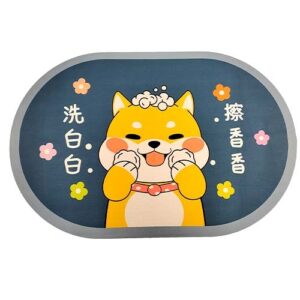 Tapete Oval Infantil 38 x 55 cm - Organiz