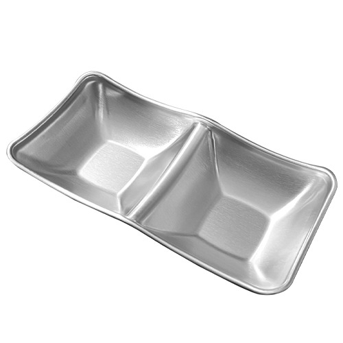 Cumbuca Quadrada Dupla em Inox - Ke Home