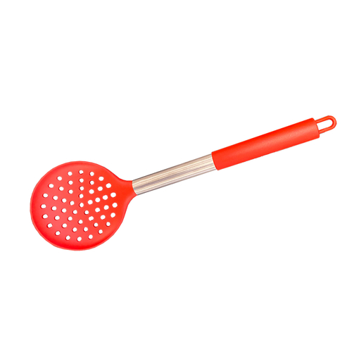 Escumadeira Linha Pequim Vermelho em Silicone - Ke Home