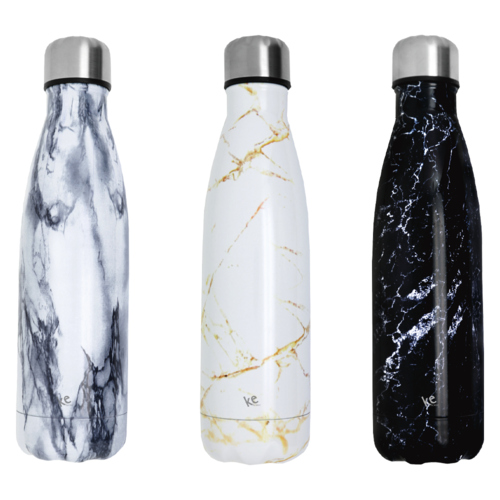 Garrafa Térmica Curve Marble Chic 500 ml - Ke Home