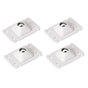 Rodinha Autoadesivas Retangulares 4 x 3 cm - Organiz