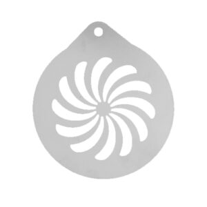 Molde Para Cappuccino Espiral - Ke Home