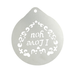 Molde para Cappuccino Coração - Ke Home